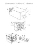 MODULE FOR STORING AND TRANSPORTING LIVE SEA PRODUCTS, IN PARTICULAR     LOBSTERS, AND DEVICE INCLUDING AT LEAST ONE SUCH MODULE diagram and image