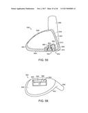 GOLF CLUB HEAD WITH STIFFENING MEMBER diagram and image