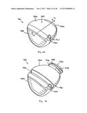 GOLF CLUB HEAD WITH STIFFENING MEMBER diagram and image