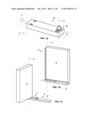 Low-bulkiness hydraulic hinge diagram and image