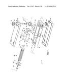 Low-bulkiness hydraulic hinge diagram and image