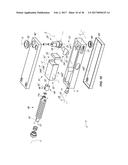 Low-bulkiness hydraulic hinge diagram and image