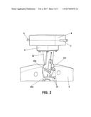 LIGHTNING TRANSMISSION DEVICE BETWEEN THE ROTOR AND THE NACELLE IN A WIND     TURBINE diagram and image