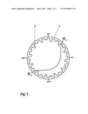 A METHOD AND AN ARRANGEMENT FOR DETERMINING A DEGREE OF FULLNESS OF A     LARGE GRINDING MILL DRUM, AND A LARGE GRINDING MILL DRUM diagram and image