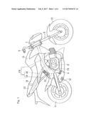 REAR WHEEL SUSPENSION DEVICE MOUNTING STRUCTURE OF SWINGARM diagram and image