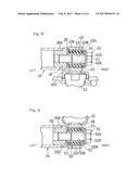 REAR WHEEL SUSPENSION DEVICE MOUNTING STRUCTURE OF SWINGARM diagram and image