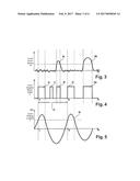 A device for measuring the frequency of vibrations on a tight drive belt     and a method for carrying out the vibration frequency measurement diagram and image