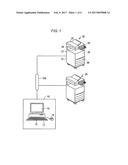 PRINTING APPARATUS THAT PROCESSES PRINT DATA BASED ON SECURITY SETTING     DATA diagram and image