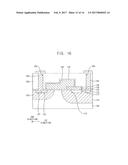 SEMICONDUCTOR DEVICES INCLUDING A METAL OXIDE SEMICONDUCTOR STRUCTURE diagram and image