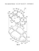 TETHERED FLUID-FILLED CHAMBER WITH MULTIPLE TETHER CONFIGURATIONS diagram and image