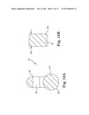 TISSUE ANCHOR AND A SUTURE INSERTED THROUGH THE TISSUE ANCHOR HAVING END     PORTIONS OF THE SUTURE MAINTAINED WITHIN A CONDUIT diagram and image