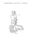 PORTABLE COORDINATE MEASUREMENT MACHINE HAVING A HANDLE THAT INCLUDES     ELECTRONICS diagram and image