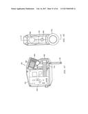 PORTABLE COORDINATE MEASUREMENT MACHINE HAVING A HANDLE THAT INCLUDES     ELECTRONICS diagram and image