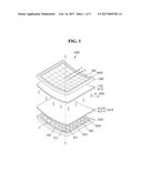 CURVED LIQUID CRYSTAL DISPLAY AND METHOD OF MANUFACTURING THE SAME diagram and image