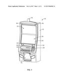 GAMING MACHINE AND SYSTEM FOR CONCURRENT GAMING PLAYER INTERFACE     MANIPULATION BASED ON VISUAL FOCUS diagram and image