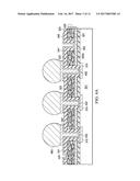 Conductive Through-Polymer Vias for Capacitative Structures Integrated     with Packaged Semiconductor Chips diagram and image