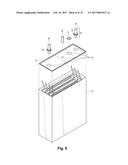 RECHARGEABLE ELECTROCHEMICAL BATTERY CELL diagram and image