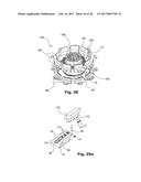 ELECTRICAL MACHINE STATOR WITH OPTIMISED NOTCH FILLING, AND CORRESPONDING     METHOD FOR PRODUCTION OF THE SAID STATOR diagram and image