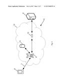 METHOD FOR RESOURCE RESERVATION EXECUTED BY A NETWORK ELEMENT OF A MOBILE     COMMUNICATION NETWORK FOR A COMMUNICATION CONNECTION BETWEEN A MOBILE     DEVICE AND A COMMUNICATION DESTINATION diagram and image