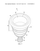 FLEXIBLE CONE-SHAPED INTRA-VAGINAL SUPPORT DEVICE diagram and image