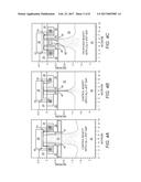 TRANSISTOR STRUCTURES HAVING REDUCED ELECTRICAL FIELD AT THE GATE OXIDE     AND METHODS FOR MAKING SAME diagram and image