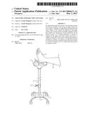 Adjustable Portable Foot Elevator diagram and image