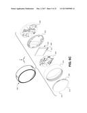 THERMOSTAT ELECTRONIC DISPLAY AND LENSING ELEMENT THEREFOR diagram and image