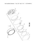 THERMOSTAT ELECTRONIC DISPLAY AND LENSING ELEMENT THEREFOR diagram and image