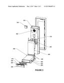 Mobile Computer Cabinet with Integrated Cooling and UPS Power Assembly     with Control System diagram and image