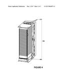 Mobile Computer Cabinet with Integrated Cooling and UPS Power Assembly     with Control System diagram and image