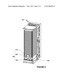 Mobile Computer Cabinet with Integrated Cooling and UPS Power Assembly     with Control System diagram and image