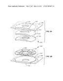 HINGE ASSEMBLY FOR A WIRELESS CHARGER diagram and image