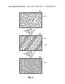 METHODS FOR ARRANGING NANOSCOPIC ELEMENTS WITHIN NETWORKS, FABRICS AND     FILMS diagram and image