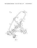 Lightweight Collapsible Stroller diagram and image