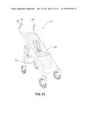 Lightweight Collapsible Stroller diagram and image