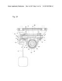 POSITION ADJUSTING APPARATUS OF STEERING WHEEL diagram and image