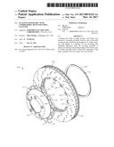 FLOATING ROTOR DISC WITH COMPRESSIBLE RETENTION RING FASTENER diagram and image