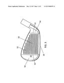 Article with Metallic Strip and Method of Making Same diagram and image