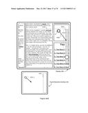 DEVICE, METHOD, AND GRAPHICAL USER INTERFACE FOR NAVIGATING THROUGH A USER     INTERFACE USING A DYNAMIC OBJECT SELECTION INDICATOR diagram and image