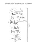 EARPHONE HAVING A CONTROLLED ACOUSTIC LEAK PORT diagram and image