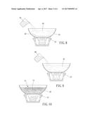 PROCESS FOR MANUFACTURING A PRODUCT INCLUDING STARCH BALL diagram and image