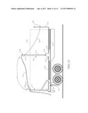 APPARATUS AND METHOD FOR DISTRIBUTING A TARP OVER A CARGO ON A TRUCK LOAD     BED diagram and image