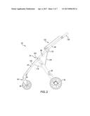 STROLLER WITH WHEEL SWIVEL MECHANISM diagram and image