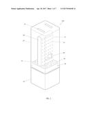 STERILIZER FOR TOOTHBRUSHES, PUFFS FOR COSMETIC USE AND COSMETIC BRUSHES diagram and image