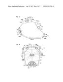 FUEL TANK STRUCTURE FOR MOTORCYCLE diagram and image