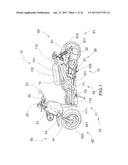 Extended and Lowered Frame Arrangement for Motorcycle diagram and image