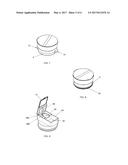 MEDICINAL STORAGE-INCORPORATING COVER FOR CUPS diagram and image