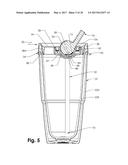 DRINKING VESSELS INCLUDING DEVICES FOR PROVIDING A MIXED LIQUID THEREFROM diagram and image