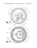 DRINKING VESSELS INCLUDING DEVICES FOR PROVIDING A MIXED LIQUID THEREFROM diagram and image