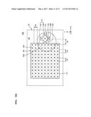 INTEGRATED CIRCUIT DEVICE HAVING THROUGH VIA BASED ALIGNMENT KEYS AND     METHODS OF FORMING THE SAME diagram and image